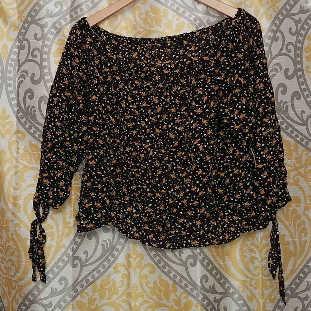 Madewell XS Long sleeve Blouse